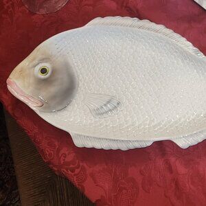 Vintage Fitz & Floyd Fish Platter – © FF 1986